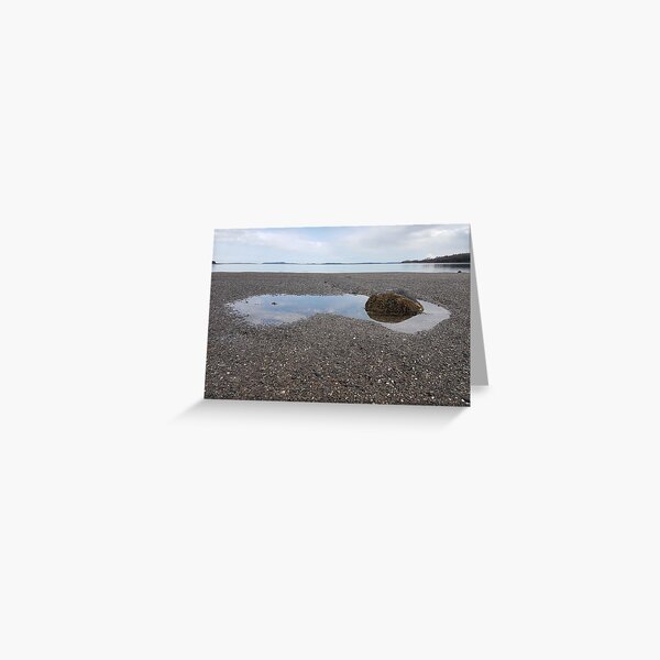 Bar Road Tidal Pool, New Brunswick Greeting Card