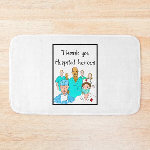 Item preview, Thank you Hospital heroes v1 designed and sold by Minimal Calm.
