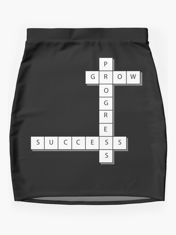 Long skirt or dress crossword clue sale