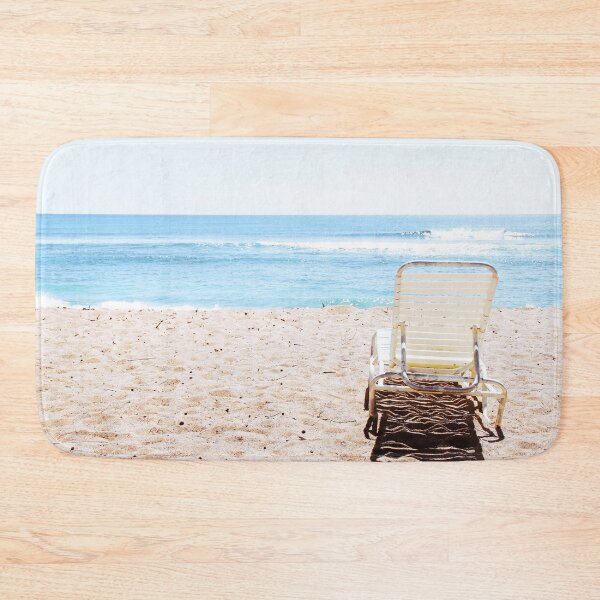 Item preview, sandy beach with blue water in summer designed and sold by Mrvell.