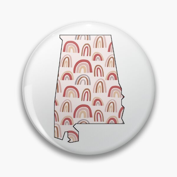Item preview, Rainbow Alabama Outline designed and sold by annxva.