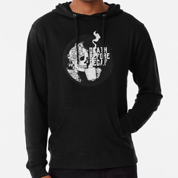 skeleton drinking coffee moletom com capuz