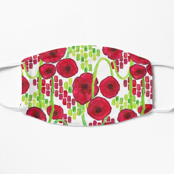 Poppies Small Mask