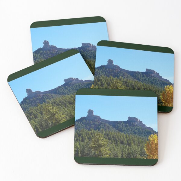 Item preview, The Beautiful Forested Mountain Topped with Chimney Rock designed and sold by MomentofPercep.