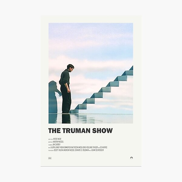 The Truman Show Alternate Movie Poster Photographic Print