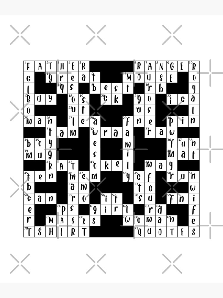 Secret Crossword Clue Posters Redbubble - raa code 1 roblox