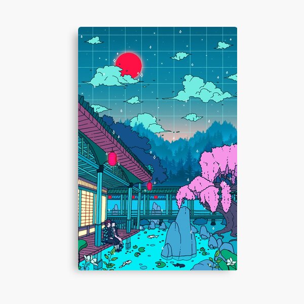 Demon Slaying Estate Impression sur toile