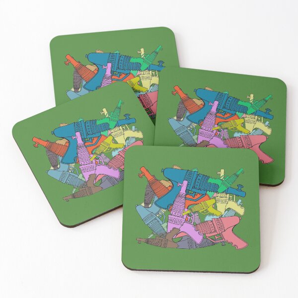 Item preview, Pop art toy water pistols designed and sold by MRwonderfool.