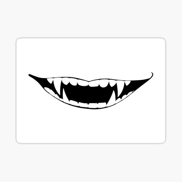 Pin by savannah on aesthetic  Smile drawing, Vampire teeth, Anime