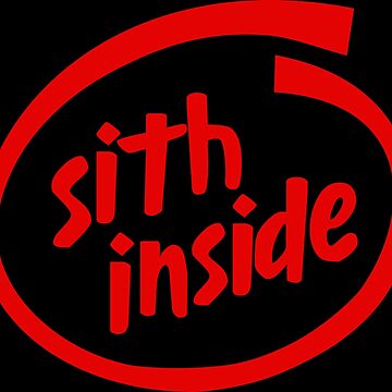 Imagen de la obra Sith Inside de tuliptreetees