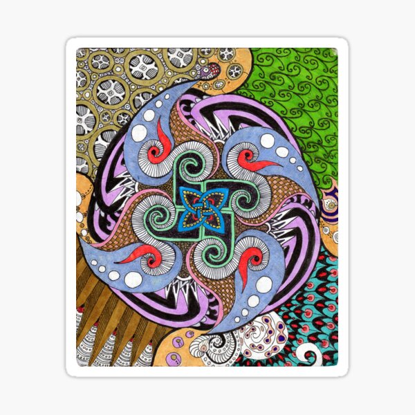 Goddess Egg Sticker