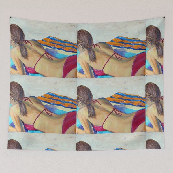 Item preview, Sunbaking designed and sold by gillsart.