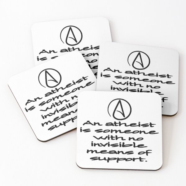 Item preview, An Atheist's Support designed and sold by Elfyau.
