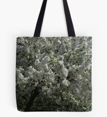 White Spring Tote Bag