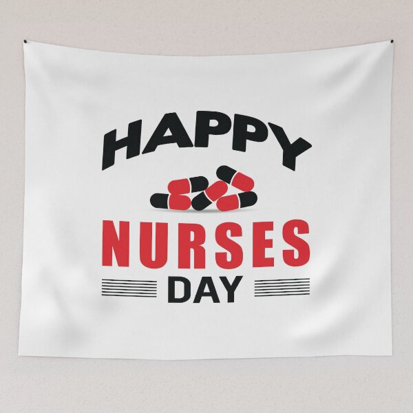 Item preview, HAPPY NURSE DAY designed and sold by Khalmer ⭐⭐⭐⭐⭐.
