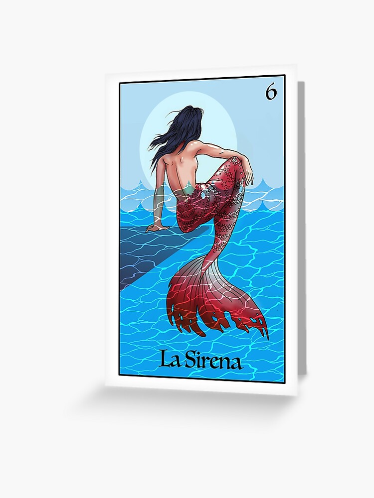 Loteria Mexicana La Sirena Loteria Mexicana Design La, 57% OFF