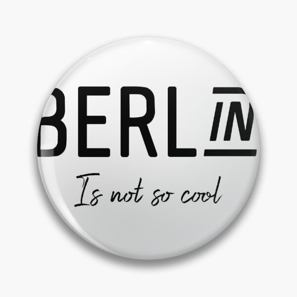 Item preview, Berlin - funny saying designed and sold by KorSeouDesign.
