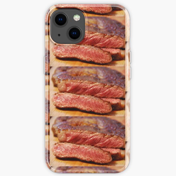 Steak, Steaks, meat gift, Steak socks, Steak mask iPhone Soft Case