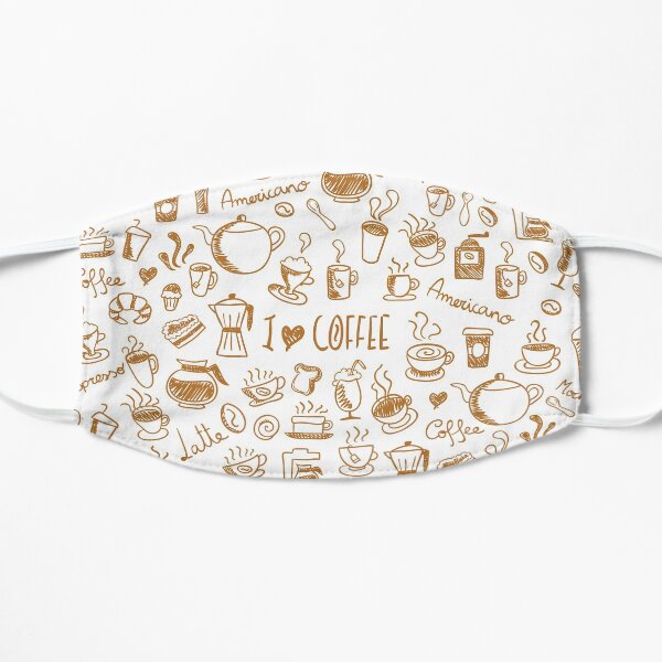 I Love Coffee Mask
