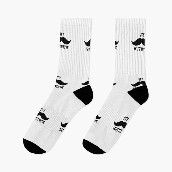 Artikelvorschau, Hey Mustache: Funny Mustache Jokes Gift Idea entworfen und verkauft von cutitoutsir.