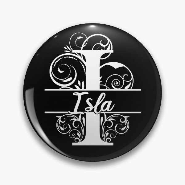 Item preview, Personalized Name Monogram I - Isla - Letter I - White designed and sold by MysticMagpie.