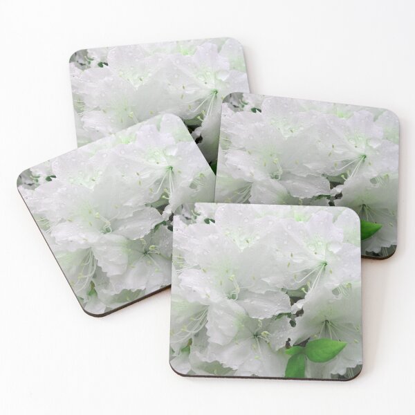 Item preview, White Azaleas with Rain designed and sold by QGPennyworth.