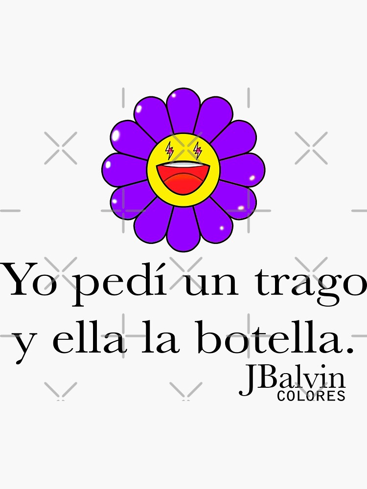 Sudadera Ligera Sudadera Morada J Balvin Pegatina Con La Obra