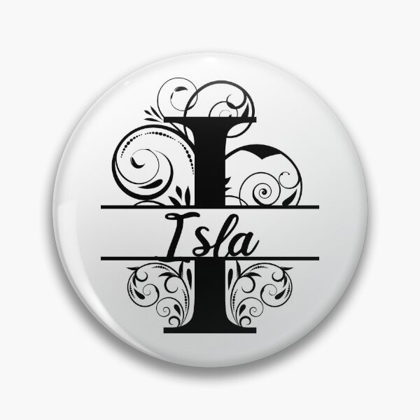 Item preview, Personalized Name Monogram I - Isla - Letter I designed and sold by MysticMagpie.