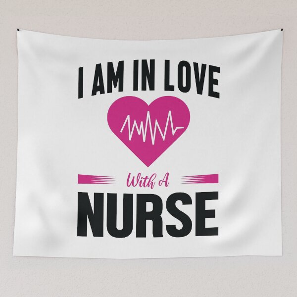 Item preview, I AM IN LOVE WITH A NURSE designed and sold by Khalmer ⭐⭐⭐⭐⭐.
