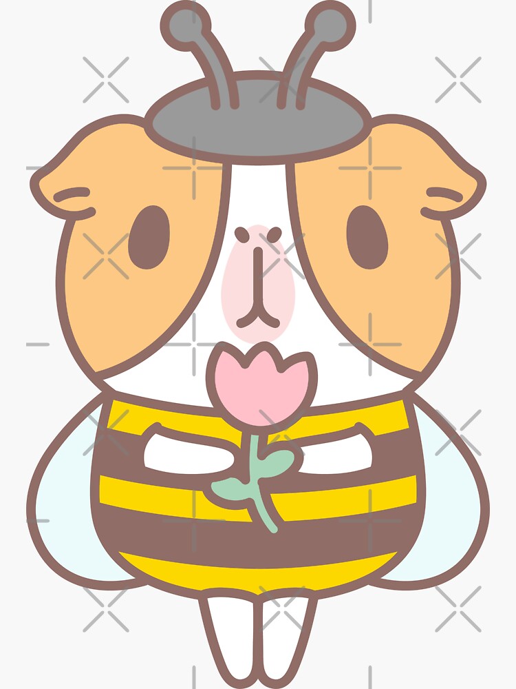 Guinea pig in Bee Costume by Miri-Noristudio