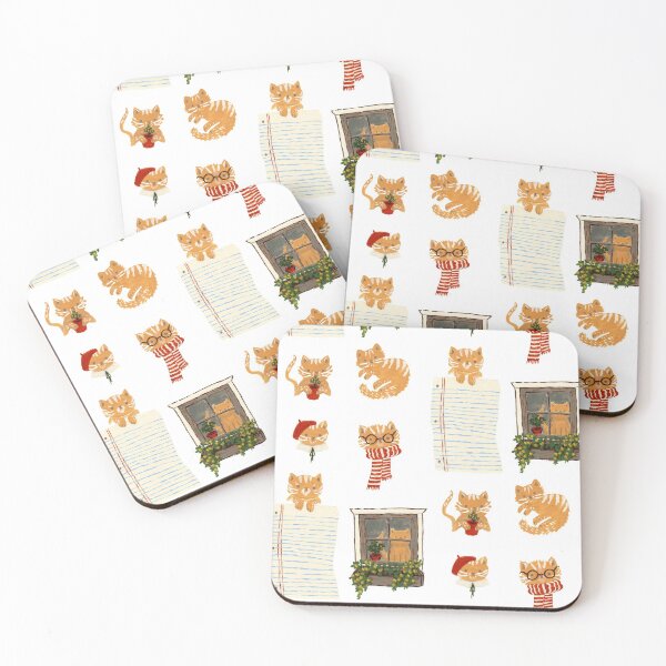 Item preview, Various cats designed and sold by Lorajean Gudmundsen.
