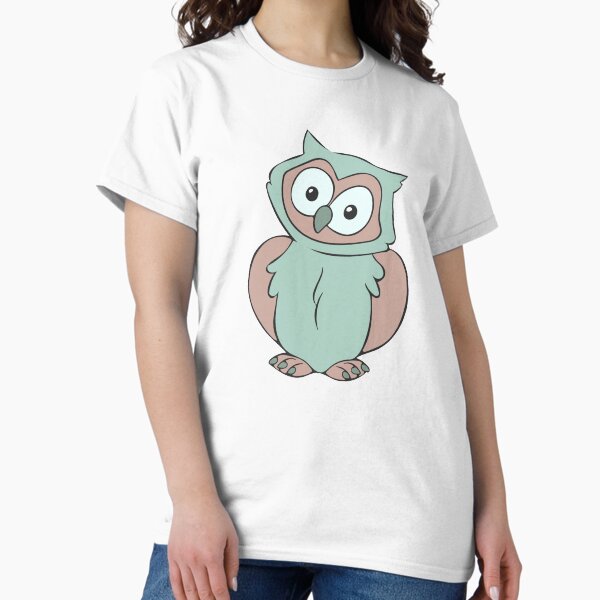 Amused Wise Owl Classic T-Shirt