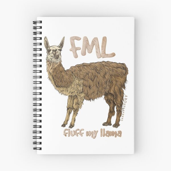 Item preview, FML - Fluff my Llama designed and sold by ABOotlanders.