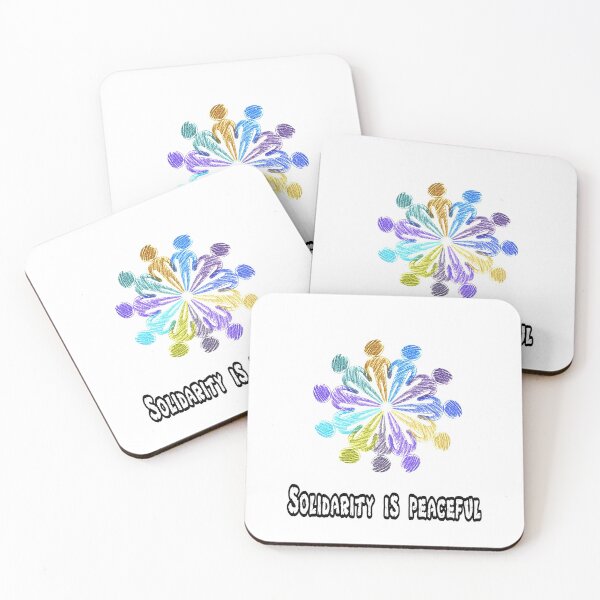 Item preview, Solidarity is peaceful designed and sold by Kevintatoua.