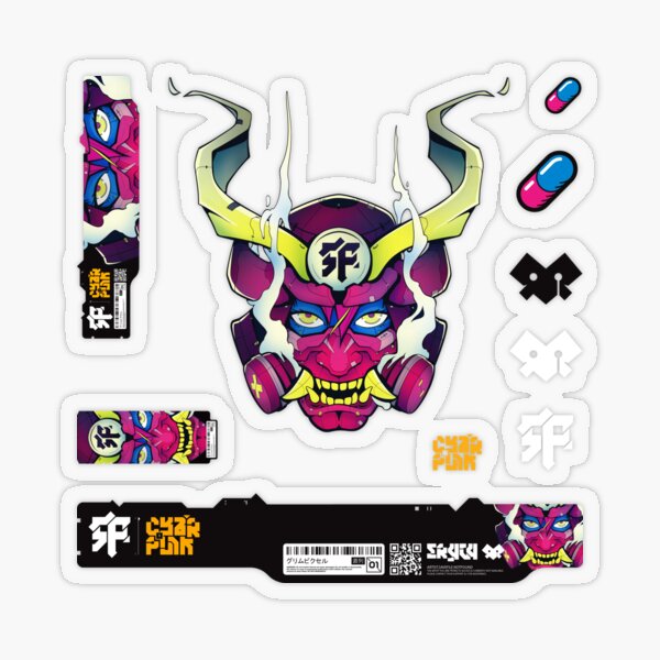 Samurai CBP s01 Transparent Sticker
