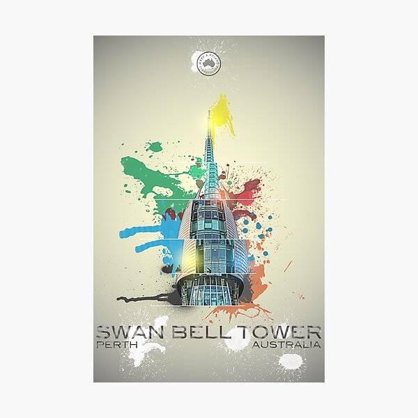 Swan Bell Tower, Western Australia (Abstract) Photographic Print