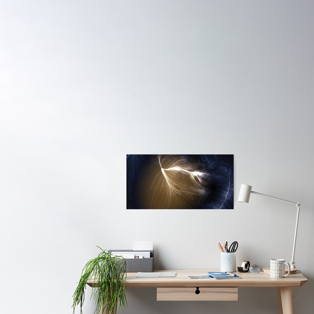 The #Laniakea #Supercluster, #Cosmology, #Astrophysics, Astronomy: Poster  