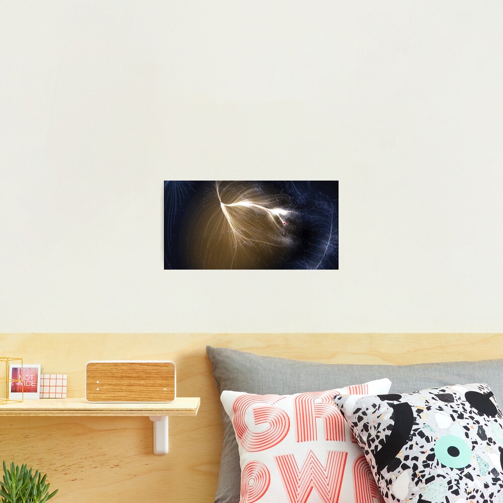 The #Laniakea #Supercluster, #Cosmology, #Astrophysics, Astronomy Photographic Print
