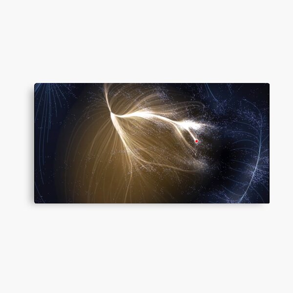 The #Laniakea #Supercluster, #Cosmology, #Astrophysics, Astronomy Canvas Print