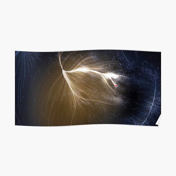 The #Laniakea #Supercluster, #Cosmology, #Astrophysics, Astronomy Poster