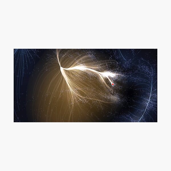 The #Laniakea #Supercluster, #Cosmology, #Astrophysics, Astronomy Photographic Print