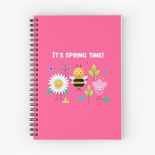 Item preview, It's Spring Time Bee and Flowers Illustration designed and sold by javes93.