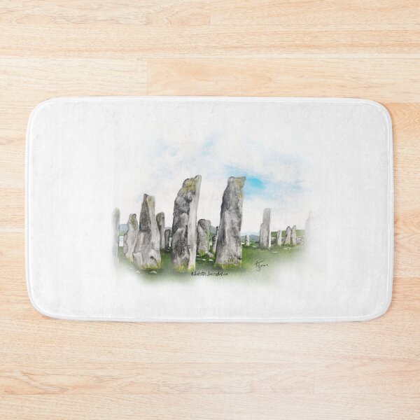 Item preview, Standing Stones - original art by Nikolette Jones designed and sold by ABOotlanders.