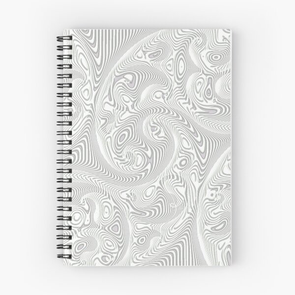 Item preview, White and  Light Grey Spirals and Swirls designed and sold by RootSquare.