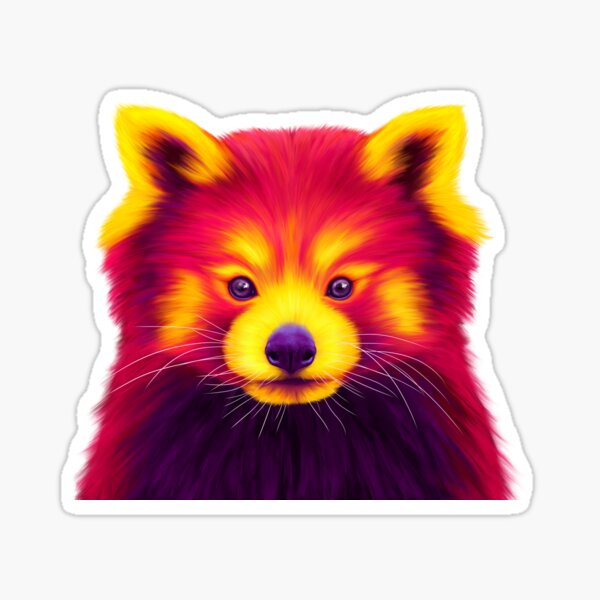 Red Panda Sticker