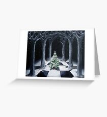 Christmas Cathedral Greeting Card