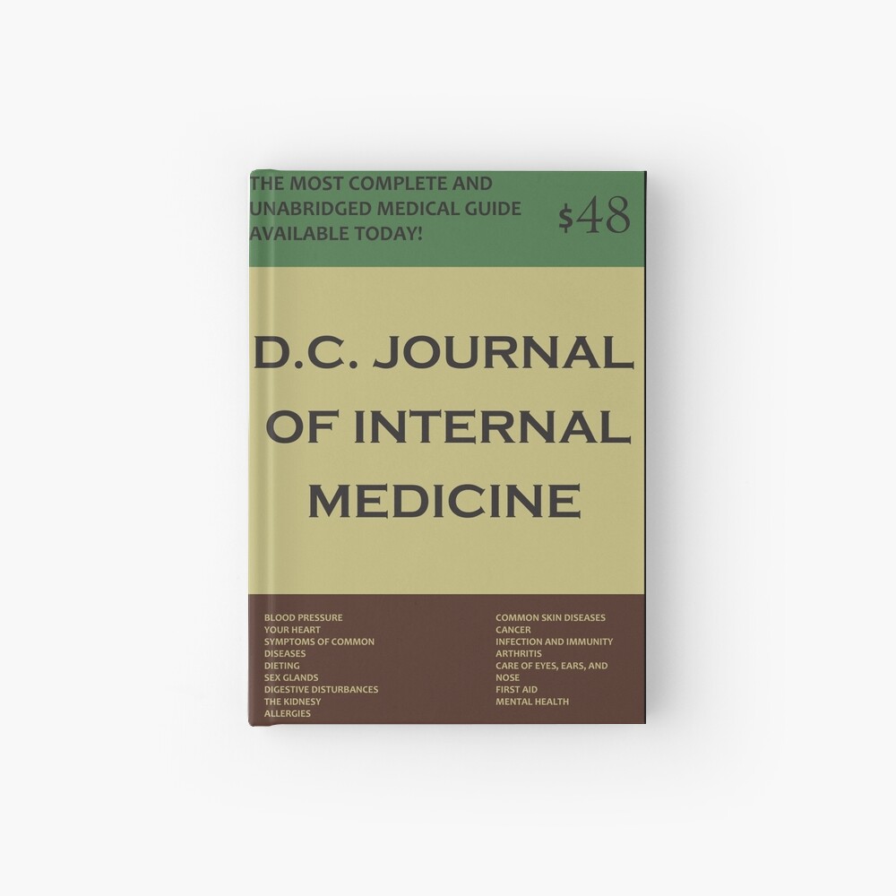 D.C. JOURNAL OF INTERNAL MEDICINE Hardcover Journal