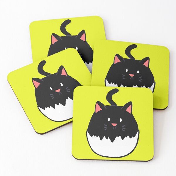 Item preview,  Cat in an Eggshell. Who came first, the egg or the cat? designed and sold by evelyn-at-work.