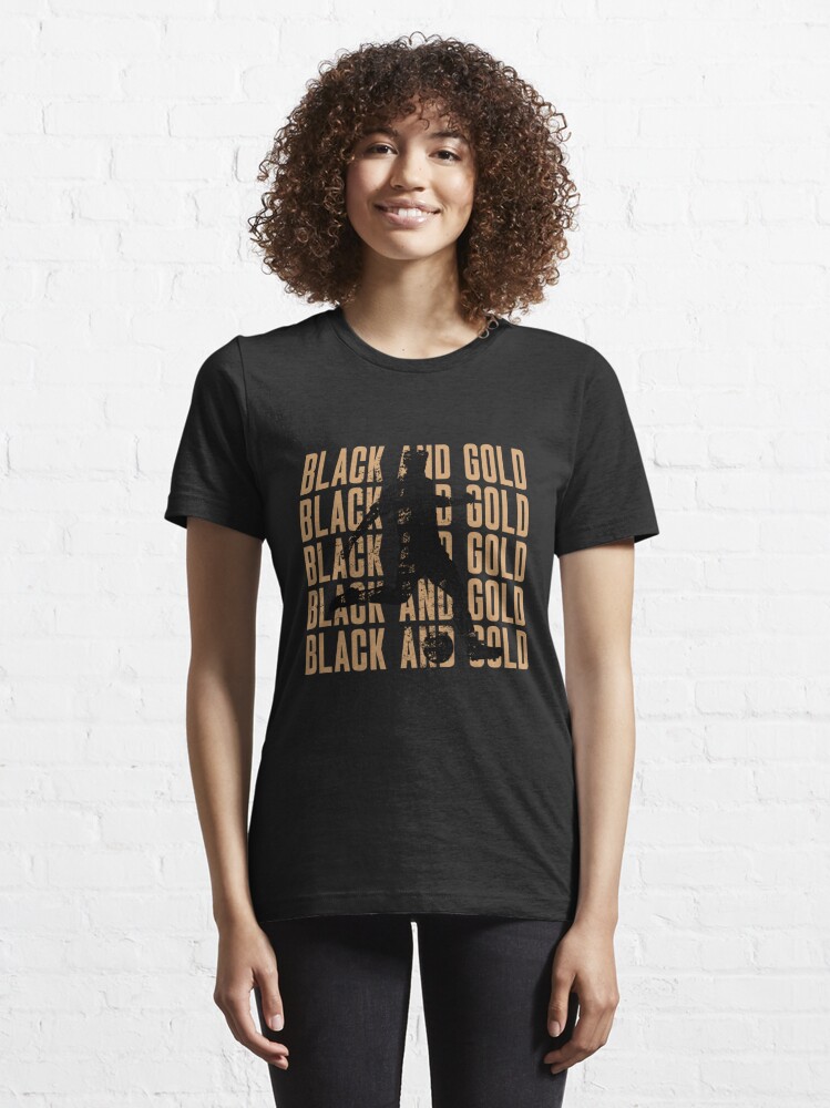LAFC x Never Made Never Quits LS T-Shirt - Black/Gold