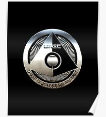 ONI - Halo Metallic Logo Poster